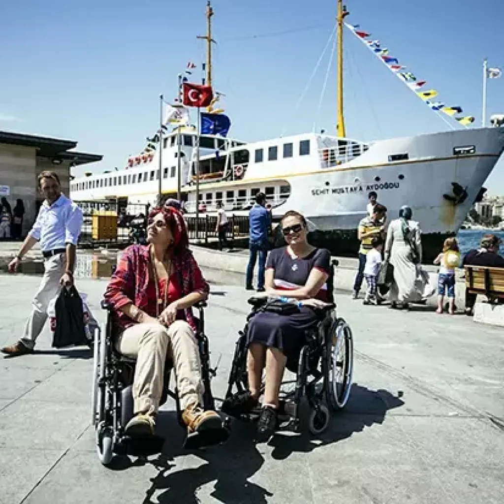 Exploring Accessible Istanbul: Your Guide to Wheelchair-Friendly Attractions 20 vapur wheelchair